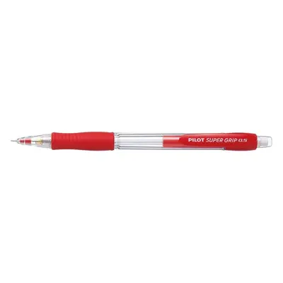 Mikrotužka Pilot Super Grip H-185-SL, 0,5 mm (F), červená