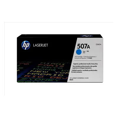 Toner HP č.507A - CE401A (Azurový) - Originál