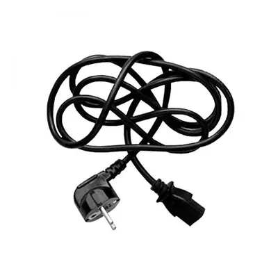 Logo Síťový kabel 230V napájecí CEE7 (vidlice) - C13 2m VDE approved černý