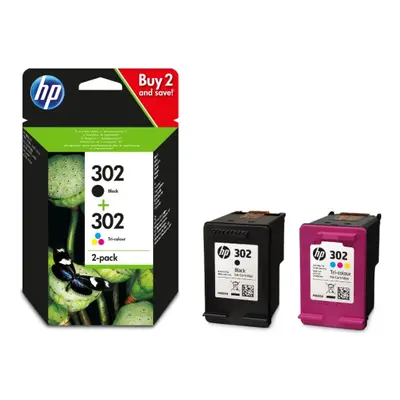 Cartridge - Multi Pack HP č.302 - X4D37A (Černá a barevná) - Originál