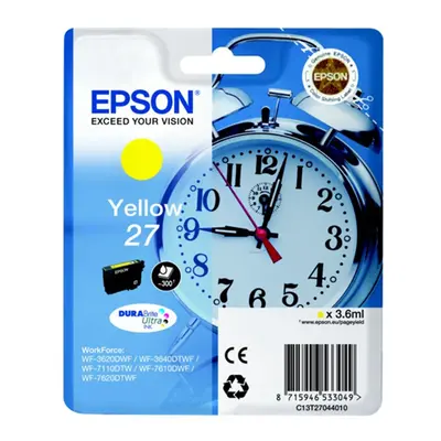 Zásobník Epson č.27 - T2704 (Žlutý) - Originál