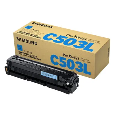 Toner Samsung SU014A (Azurový) CLT-C503L - Originál