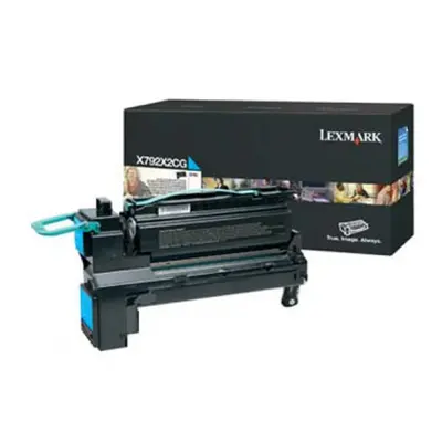 Toner Lexmark X792X2CG (Azurový) - Originál