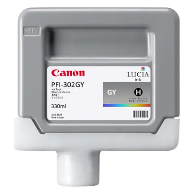 Zásobník Canon PFI-302GY (Šedý) 2217B001AA - Originál