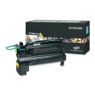 Toner Lexmark C792A1YG (Žlutý) (Return) - Originál