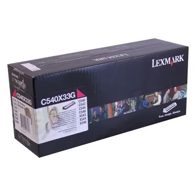 Developer Lexmark C540X33G (Purpurový) - Originál