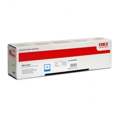 Toner OKI 44643003 (Azurový) - Originál