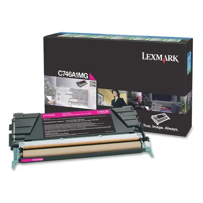 Toner Lexmark C746A1MG (Purpurový) (Return) - Originál