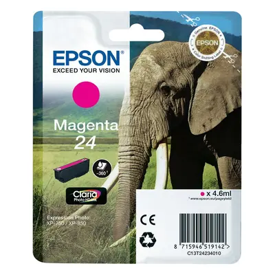 Zásobník Epson č.24 - T2423 (Purpurový) - Originál