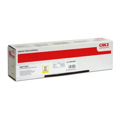 Toner OKI 44643001 (Žlutý) - Originál