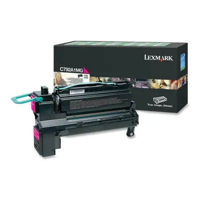 Toner Lexmark C792A1MG (Purpurový) (Return) - Originál