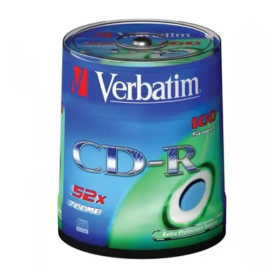 Verbatim CD-R Extra Protection 43411 700MB CD-R 52x spindle 100-pack