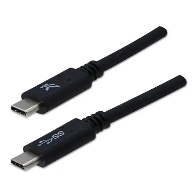 USB kabel (3.2 gen 1) USB C samec - USB C samec 1m černý 5 Gb/s, 5V/3A