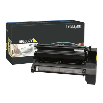 Toner Lexmark 15G032Y (Žlutý) - Originál