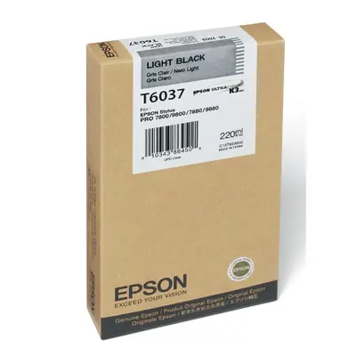 Zásobník Epson T6037 (Šedý) (původně T5637) - Originál