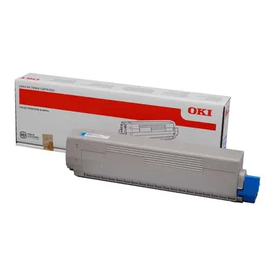 Toner OKI 44844615 (Azurový) - Originál