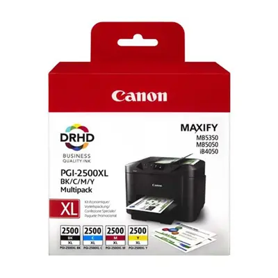 Zásobníky - Multi Pack Canon PGI-2500XLBk/C/M/Y (Černé, azurové, purpurové, žluté) - Originál