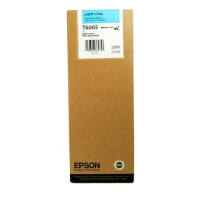 Zásobník Epson T6065 (Světle azurový) (původně T5655) - Originál