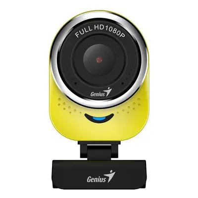 Genius Full HD Webkamera QCam 6000 1920x1080 USB 2.0 žlutá Windows 7 a vyšší FULL HD, 30 FPS