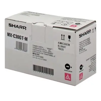 Toner Sharp MXC30GTM (Purpurový) - Originál