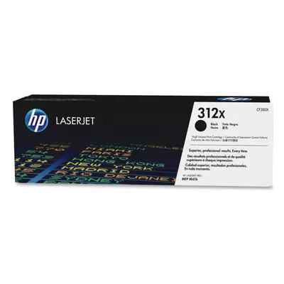 Toner HP č.312X - CF380X (Černý - black) - Originál