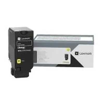 Toner Lexmark 81C0X40 (Žlutý) - Originál