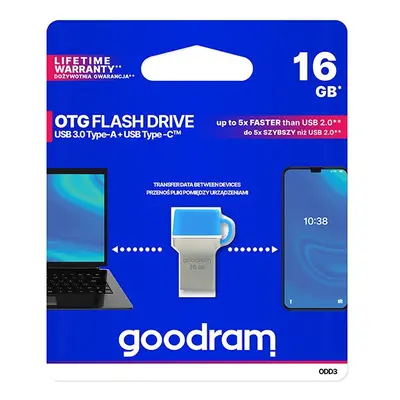 Goodram USB flash disk OTG ODD3-0160B0R11 ODD3 16GB