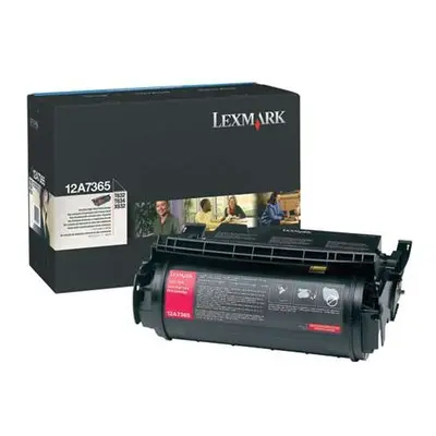 Toner Lexmark 12A7365 (Černý) - Originál