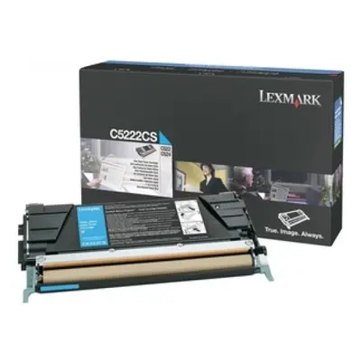 Toner Lexmark C5222CS (Azurový) - Originál