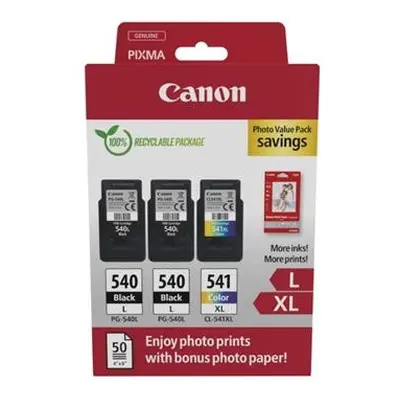 Cartridge - Multi Pack Canon PG-540L2+CL-541XL+Ph (Černá a barevná) - Originál