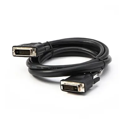 Logo Video kabel Dual link DVI (24+1) samec - DVI (24+1) samec 2m stíněný černý