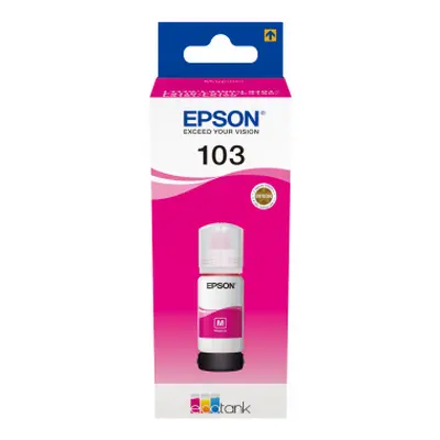 Lahev s inkoustem Epson č.103 - T00S3 (Purpurová) - Originál