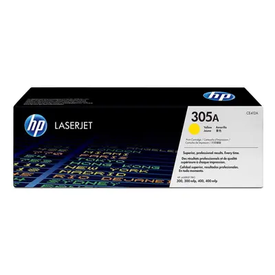 Toner HP č.305A - CE412A (Žlutý) - Originál