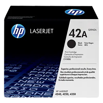 Toner HP č.42A - Q5942A (Černý - black) - Originál