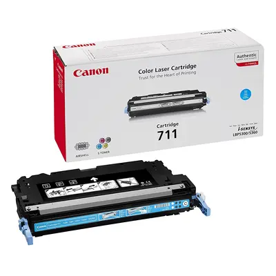 Toner Canon CRG-711C (Azurový) 1659B002AA - Originál