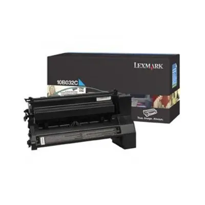 Toner Lexmark 10B032C (Azurový) - Originál