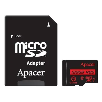 Apacer paměťová karta Secure Digital Card V10 128GB UHS-I U1 (Class 10) AP128GMCSX10U5-R