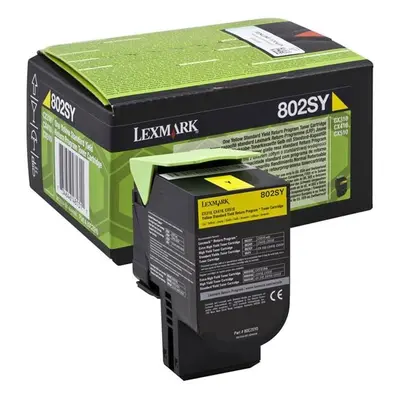 Toner Lexmark 80C2SY0 (Žlutý) (Return) - Originál