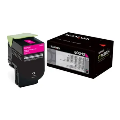 Toner Lexmark 80C0S30 (Purpurový) - Originál