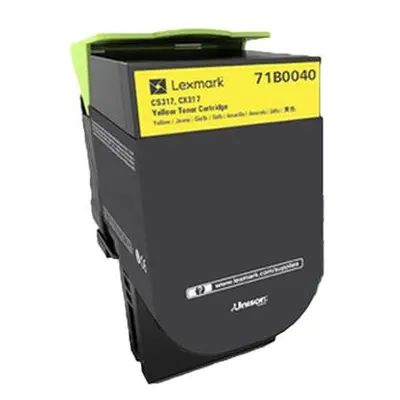 Toner Lexmark 71B0040 (Žlutý) - Originál