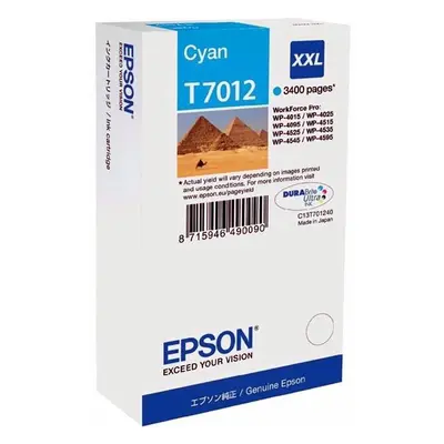 Zásobník Epson T7012 (Azurový) (XXL) - Originál