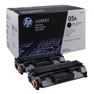 Tonery - Multi Pack HP č.05A - CE505D (Černý - black) - Originál