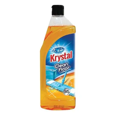 Prostředek čisticí Krystal Alfa, podlahový s alkoholem, pro nesavé povrchy, 750 ml