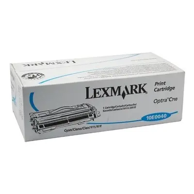 Toner Lexmark 10E0040 (Azurový) - Originál