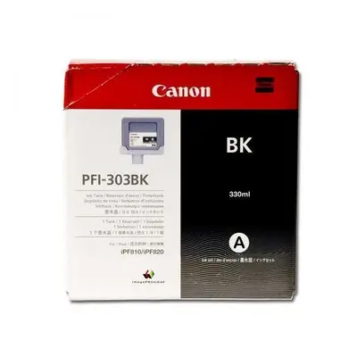 Zásobník Canon PFI-303Bk (Černý) - Originál