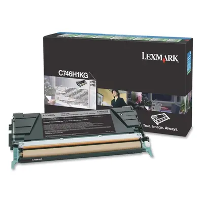 Toner Lexmark C746H1KG (Černý) (Return) - Originál