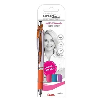 Pero gelové Pentel Energel BL77-4 Color, 0,7 mm, mix 4 barev