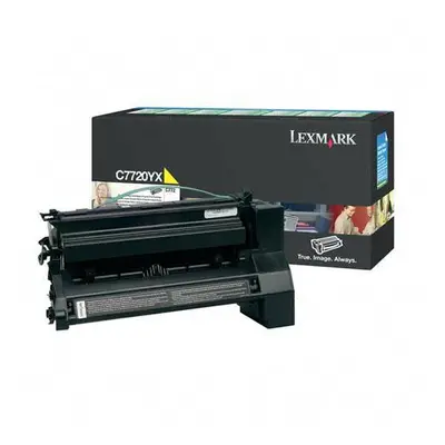 Toner Lexmark C7720YX (Žlutý) (return) - Originál