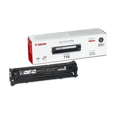 Toner Canon č.716 - CRG-716Bk (Černý) - Originál