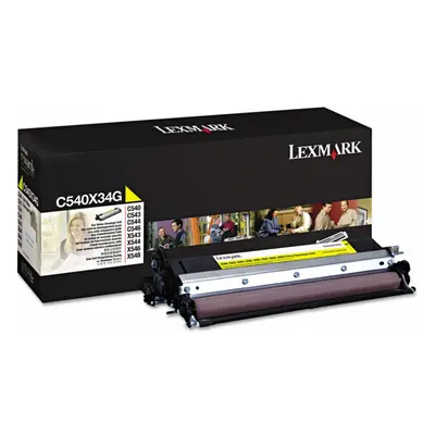 Developer Lexmark C540X34G (Žlutý) - Originál